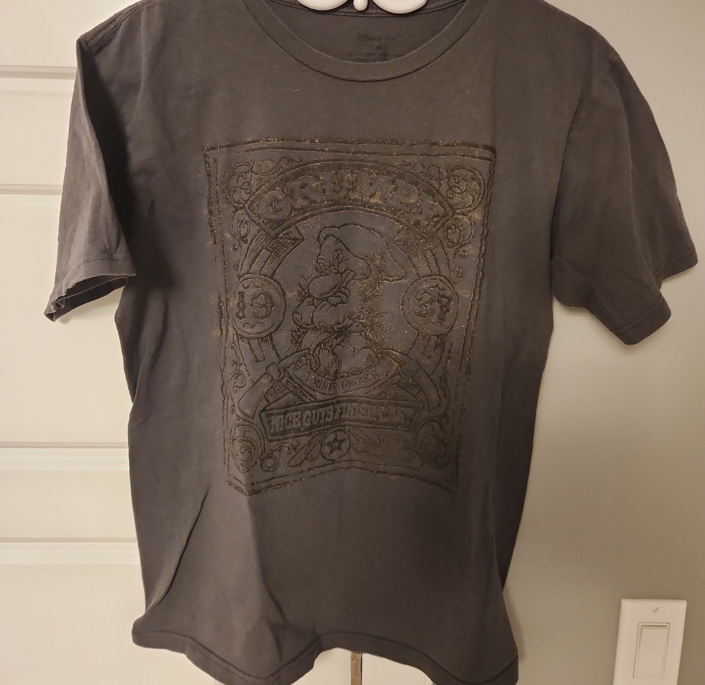 Disney Grumpy Gray Graphic T-Shirt